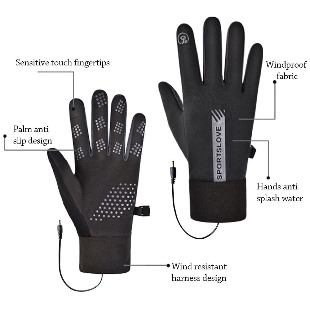 Креативные зимние перчатки с U – обзор и цена Heated Gloves Electric